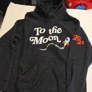 Black Graphic Hoodie
